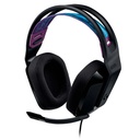 Audífonos tipo Headset Logitech G335 3.5m Lightspeed RGB Alámbricos Negro