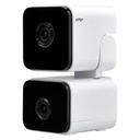 Cámara de Seguridad VTA+ Plane Doble Lente Smart Home Wi-Fi Con Movimiento 2K 3MP