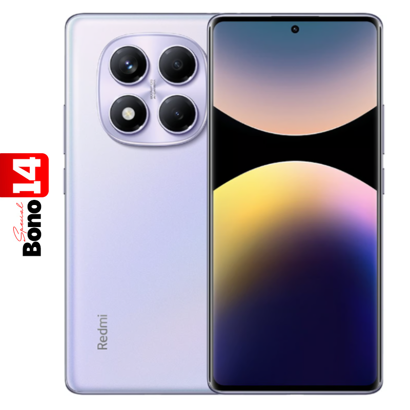 Celular Xiaomi Redmi Note 14 Pro 6.67" 256GB 8GB RAM Morado