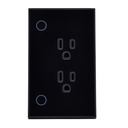 Tomacorriente de Pared Inteligente VTA+ 2 Tomas + Botón de Iluminación Smart Home Wi-Fi