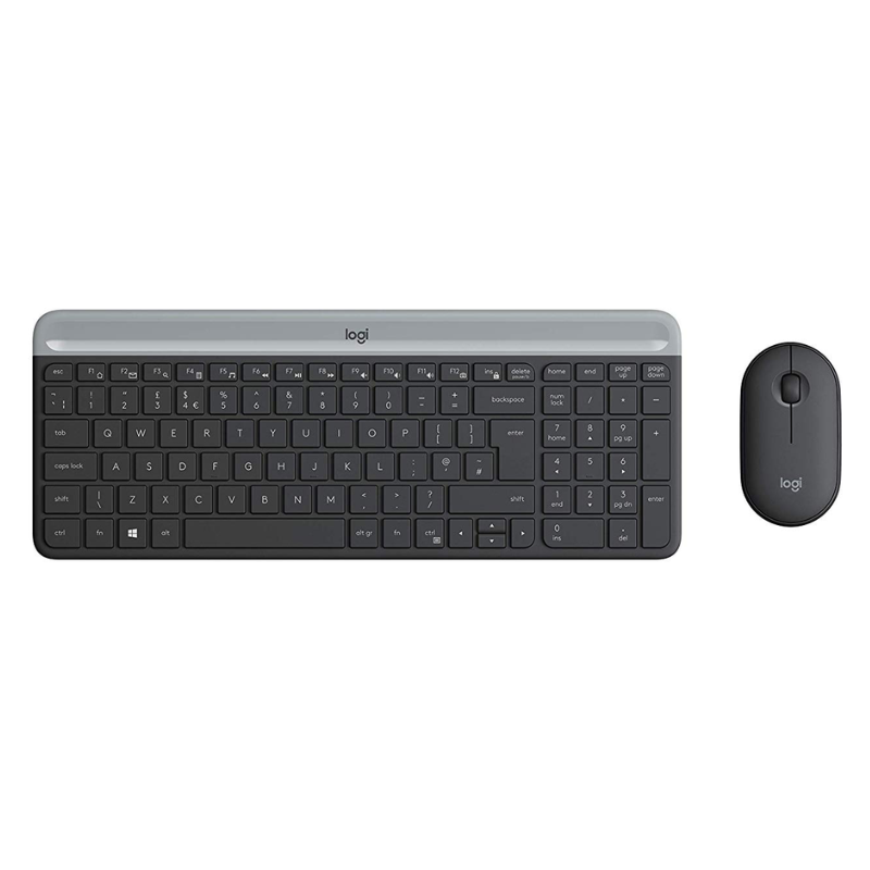 Teclado y Mouse Inalámbrico Logitech MK470 USB Negro Español