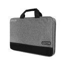Maletín para Notebook Unno Tekno CitySlim 15.6" Gris/Negro