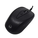 Mouse Alámbrico Unno Tekno Trek 1600DPI Negro