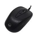 Mouse Alámbrico Unno Tekno Trek 1600DPI Negro
