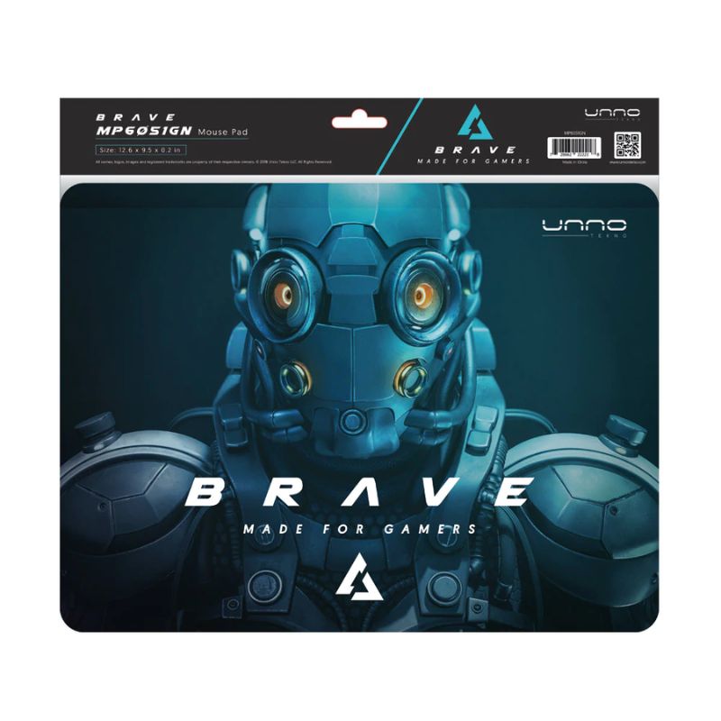 Mousepad Gaming Unno Tekno Brave
