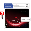 Mousepad Unno Tekno Dynamia Rojo