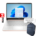 Laptop HP 14-DQ6015DX 14" Celeron N150 4GB RAM 128GB UFS W11 Home Rosado Teclado Inglés