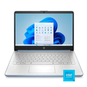 Laptop HP 14-DQ6012DX 14" Celeron N150 4GB RAM 128GB UFS Celeste W11 Home Teclado Ingles