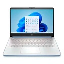 Laptop HP 14-DQ6012DX 14" Celeron N150 4GB RAM 128GB UFS W11 Home Celeste Teclado Inglés