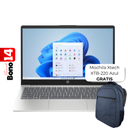 Laptop HP 14-DQ6014DX 14" Celeron N150 4GB RAM 128GB UFS W11 Home Lavanda Teclado Inglés