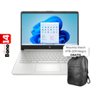 Laptop HP 14-DQ6014DX 14" Celeron N150 4GB RAM 128GB UFS W11 Home Lavanda Teclado Ingles