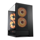Case Gaming Cougar OMNYX Media Torre Vidrio Templado ATX Negro (Sin Fuente)
