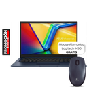 Laptop Asus Vivobook 14" i7-1355U 12GB RAM 512GB SSD W11 Home Azul Teclado Inglés