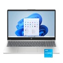 Laptop HP 15-FD0123DX 15.6" Touch i3-1315U 8GB RAM 256GB SSD W11 Home Plateada Teclado Inglés