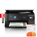 Kit Impresora Epson Inyección Multifuncional EcoTank L03560 Wi-Fi + Licencia de Microsoft 365 Personal ESD 1 Año ***FISICA***