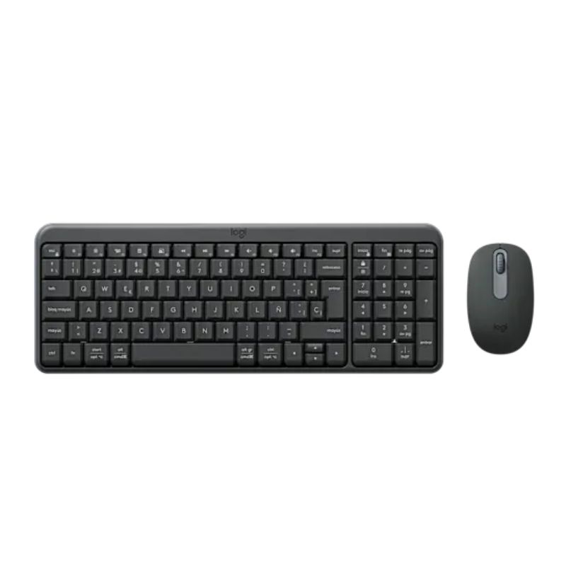 Teclado y Mouse Inalámbrico Logitech MK250 Bluetooth Negro Español 