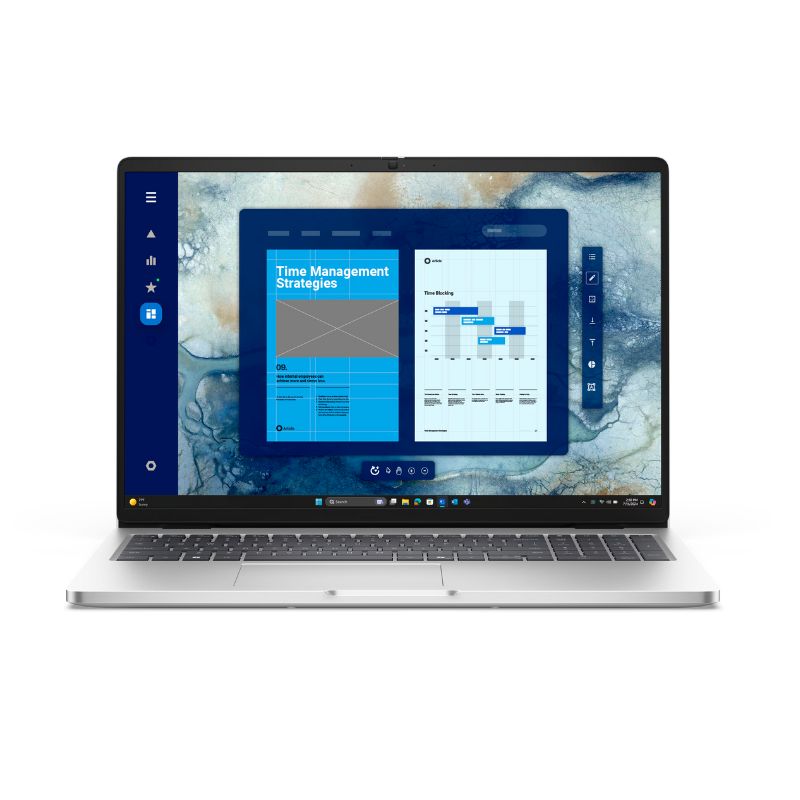 Laptop Dell Pro PC16250 16" Intel Core Ultra 7 255U 32GB RAM 1TB SSD Intel UHD Graphics W11 Pro Gris Teclado Español