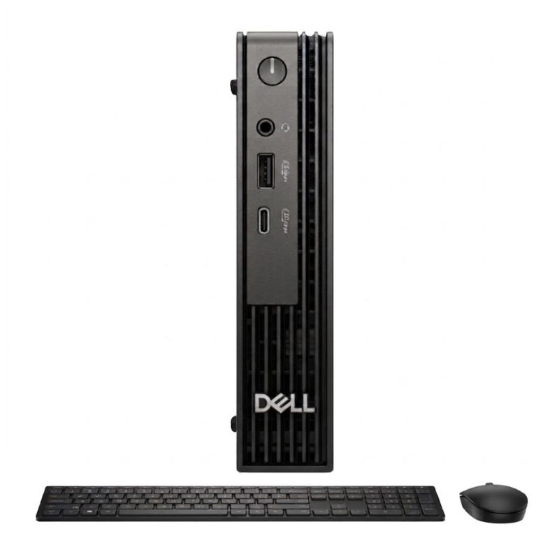 Computadora Dell Pro MFF Intel Core i5-14500T 16GB RAM 512GB SSD Intel UHD 770 W11 Pro Negro Teclado Español