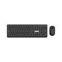 Teclado y Mouse Inalámbrico Unno Tekno Klass USB Negro Español