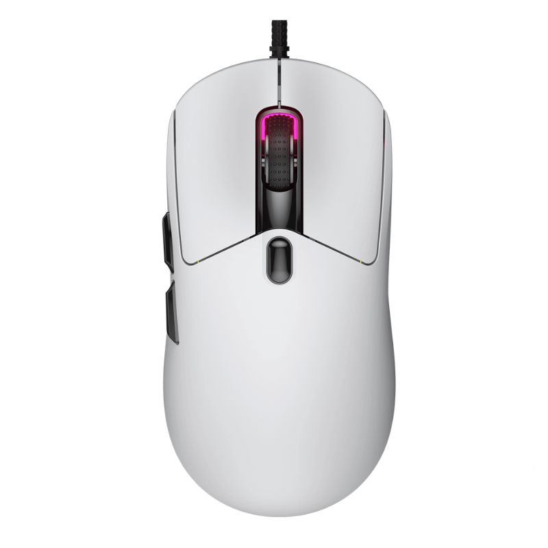 Mouse Alámbrico Cougar Minos Neo Blanco Mecánico 6200 DPI RGB