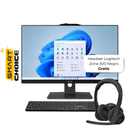 Computadora AIO MSI 1M-839US 23.8" Touchscreen Intel Core 7 150U 16GB RAM 1TB SSD + 1TB HDD Intel Graphics W11 Home Negro Teclado Inglés