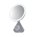 Espejo Unno Tekno SP9229GY con bocina Bluetooth y Cargador Inalámbrico 5W Gris