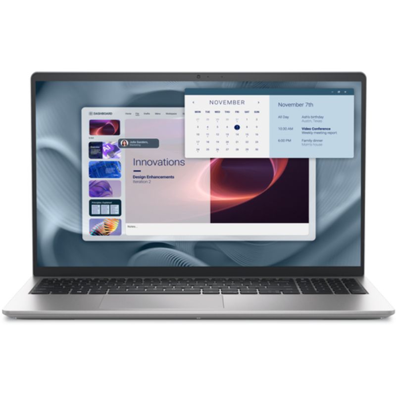 Laptop Dell Pro Essential PV15250 15.6" Intel Core i7‑1355U 16GB RAM 512GB SSD Intel UHD Graphics W11 Pro Plateada Teclado Español