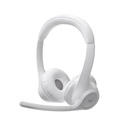 Audífonos Tipo Headset Logitech Zone 300 Inalámbricos con Micrófono Blanco