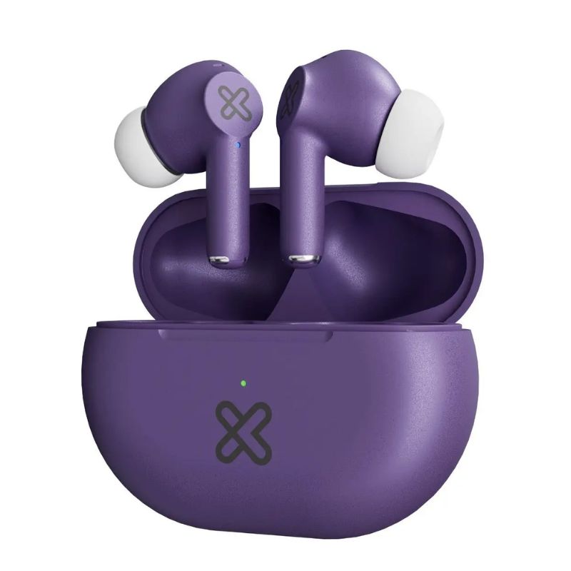 Audífonos In-Ear Klip Xtreme Buds-Fi Bluetooth con Micrófono (ENC) Morado