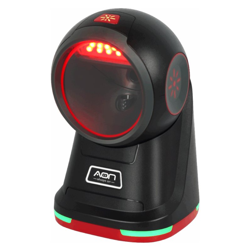 Lector de código de barras AON TS-225 2D USB Negro