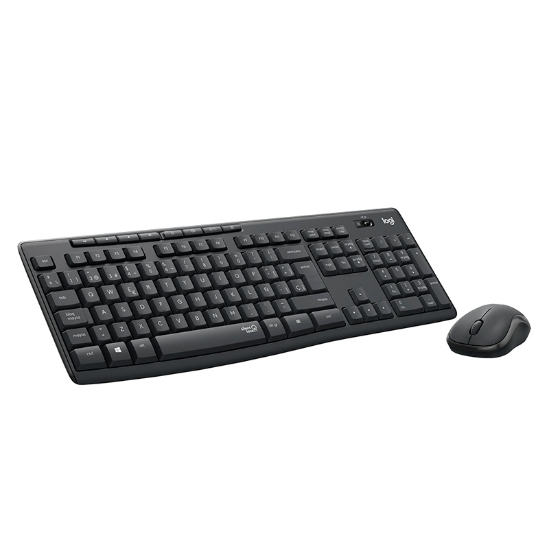 Teclado y Mouse Inalámbrico Logitech MK295 Silent Negro Inglés