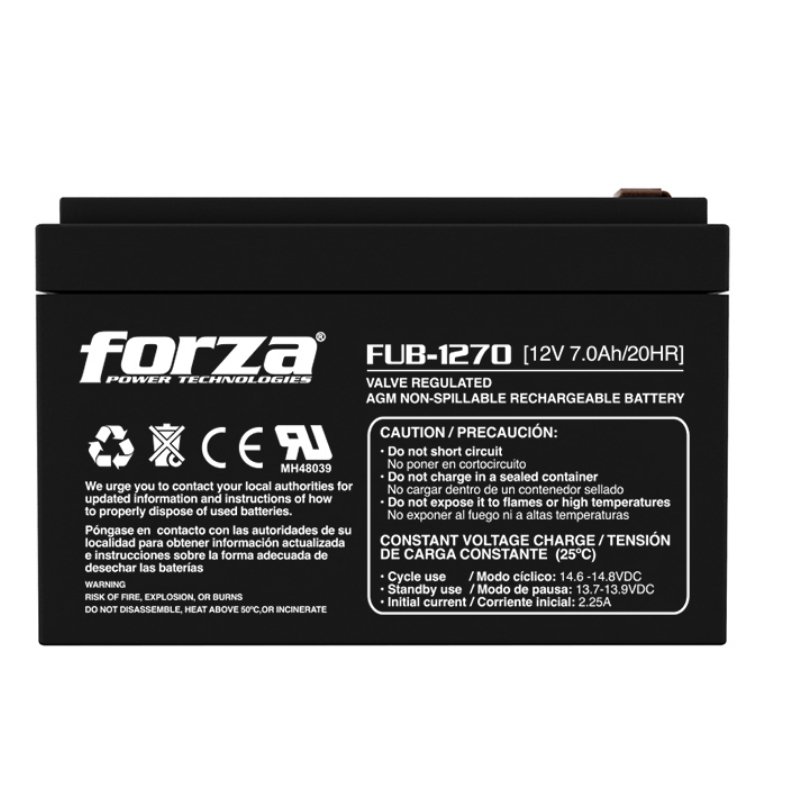 Batería para UPS Forza FUB-1270 7Ah 12v