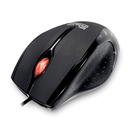 Mouse Alámbrico Klip Xtreme Ebony Óptico 800DPI Negro