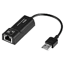 Adaptador USB a RJ-45 Argom ARG-CB-0045 Macho-Hembra