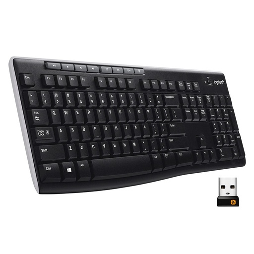[920-004426] Teclado Inalámbrico USB Logitech K270 Español Negro