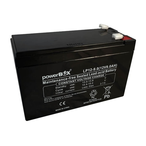 [BATPB-LP12-9.0] Batería para UPS PowerBox 9Ah 12v