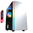 Case Gaming Cougar Purity RGB Vidrio Templado Mini Torre Micro ATX Blanco (Sin Fuente)