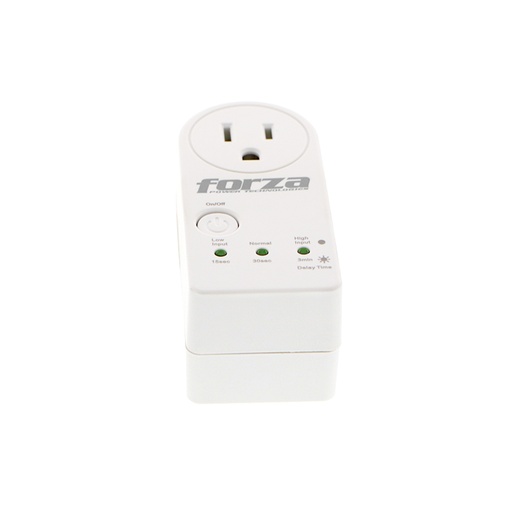 [FVP-1201B] Protector de Sobretensión Forza FVP-1201B 1800W Blanco