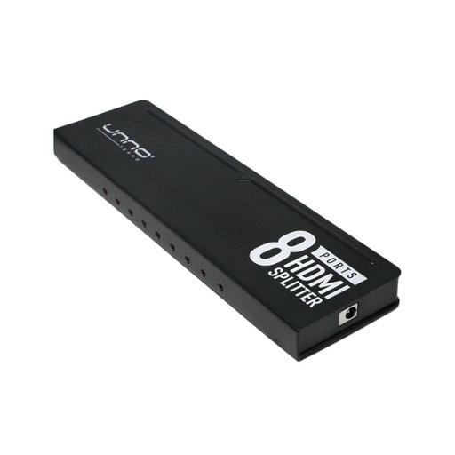 [HB1206BK] Splitter Unno Tekno HB1206BK 8 Puertos HDMI 4K