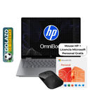Laptop HP OmniBook X Flip 14-fk0074la 14" Touchscreen AMD Ryzen AI 7 350 24GB RAM 1TB SSD AMD Radeon W11 Home Aluminio natural Teclado Español