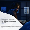 Primera Hora de Soporte en sitio programado Nivel 1