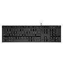 Teclado Alambrico multimedia Dell KB216 USB inglés negro
