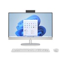 Computadora AIO HP 27-CR0252LA 27" AMD Ryzen 5 7520U 16GB RAM 512GB SSD AMD Radeon W11 Home Blanco Teclado Español